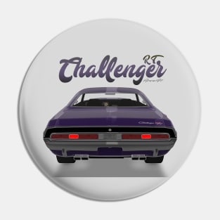 Challenger RT purple black Pin