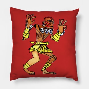 Dhalsim by Pollux Pillow