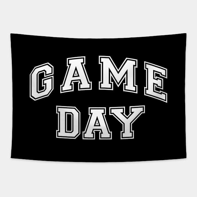 Game Day Of Football Lover Funny Quote Tapestry by stonefruit