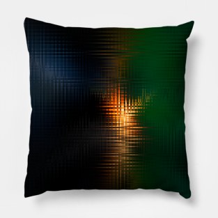 Abstract sunset Pillow