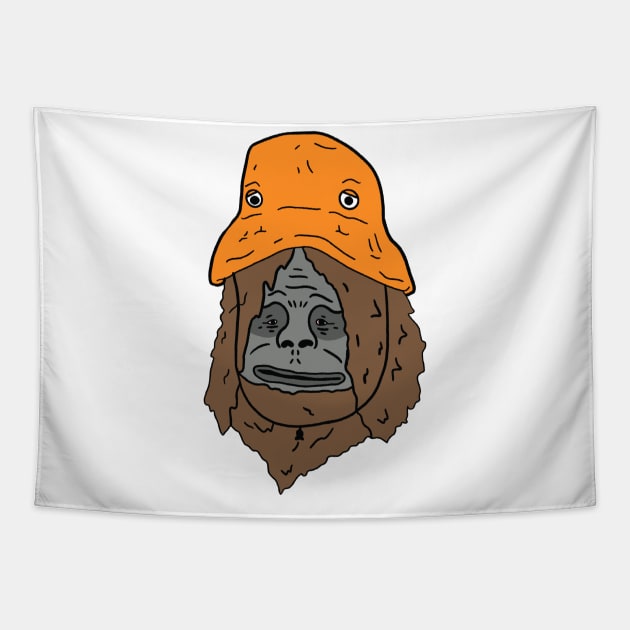 sassy the sasquatch Tapestry by SturgesC