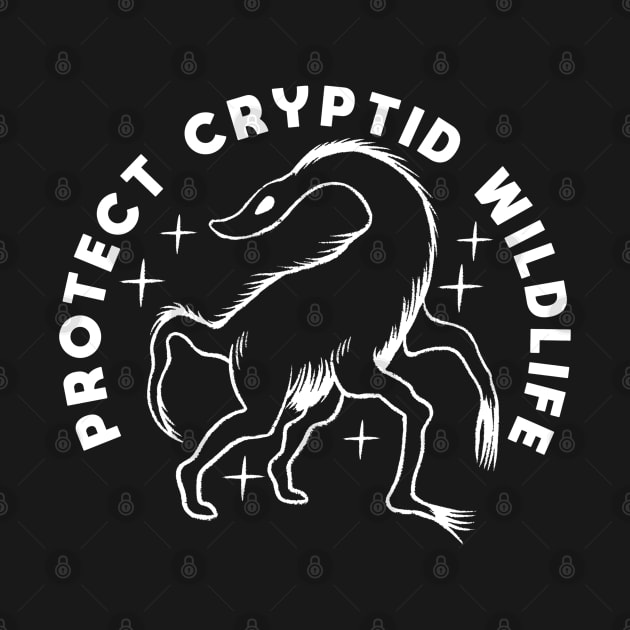 Protect Cryptid Wildlife by LoudMouthThreads