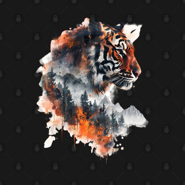 Tiger Enigmatic Entities by Zombie Girlshop