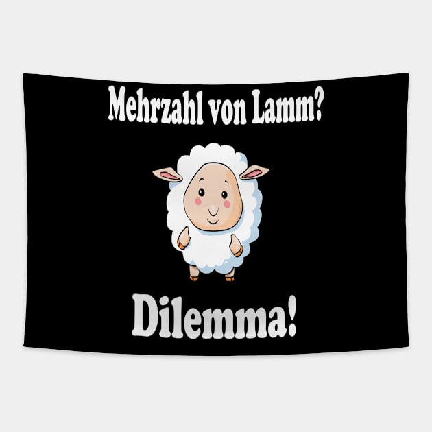 Mehrzahl von Lamm? Dilemma! Tapestry by NT85