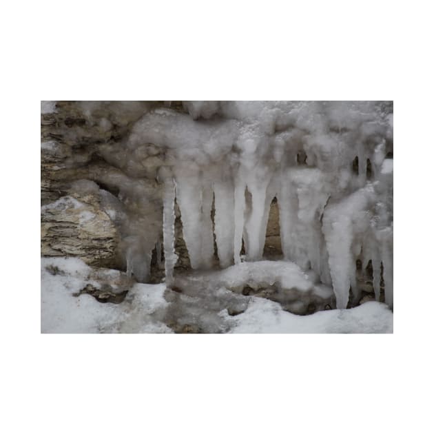 Ice Stalactites by Jacquelie