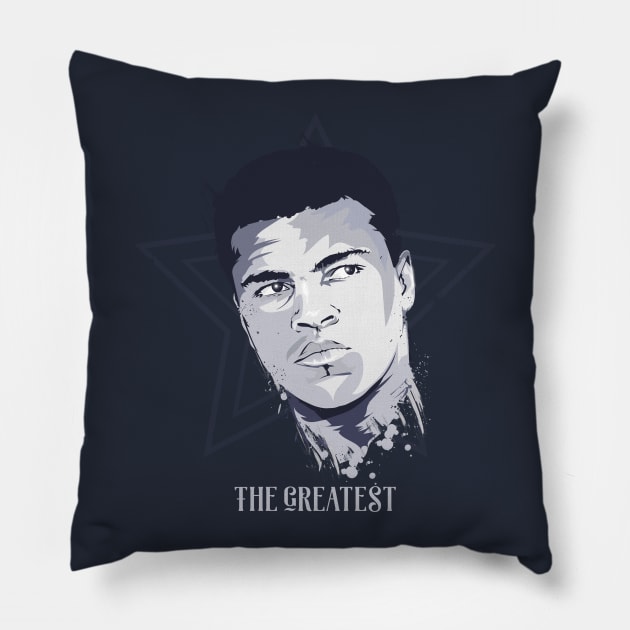 Ali...The Greatest Pillow by Colodesign