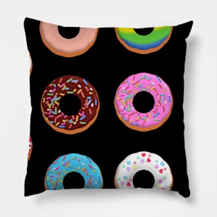 Delightfully Donuty Pillow