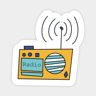 Radio Waves Magnet