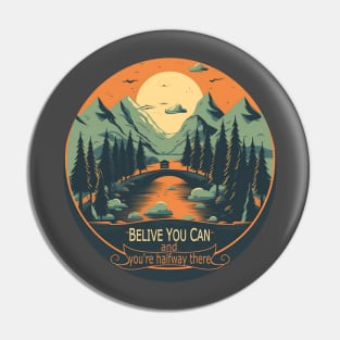 Believe you can Pin