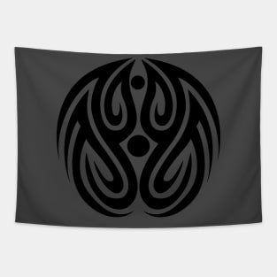 Celtic Art Abstract Tribal Bird Design Tapestry