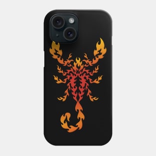 Flames Scorpion Phone Case