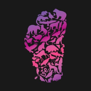 Lake Tahoe Creatures - Purple T-Shirt