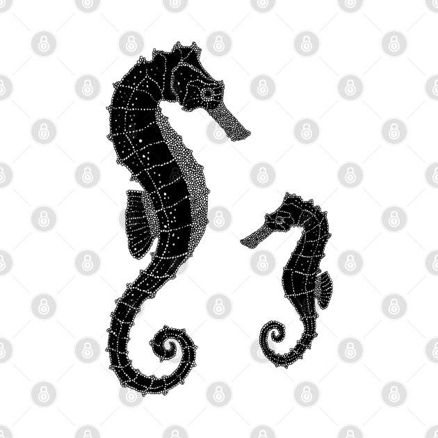 Seahorse Baby by Ava Ray Doodles