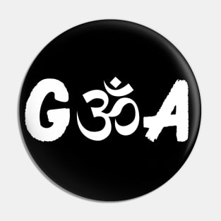 Goa Psytrance Techno Rave Pin