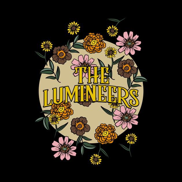 Lumineers Name Personalized Flower Retro Floral 80s 90s Name Style by Ancientdistant