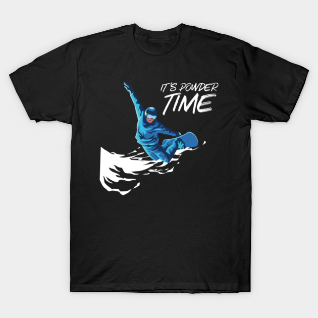 Discover Flying Snowboard Snowboarder Saying Funny - Snowboard - T-Shirt