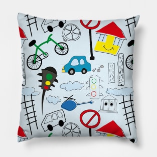 Retro Vintage 152 Pillow