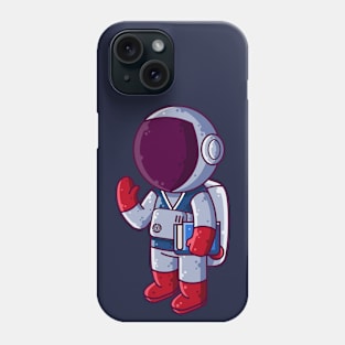 Cute Astronaut Student Cartoon Phone Case