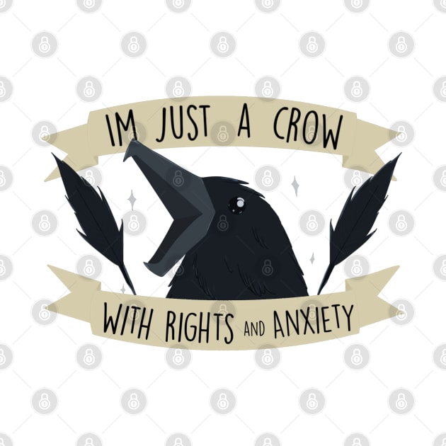 Cartoon Collection:  Anxiety Crow by Next-Chapter