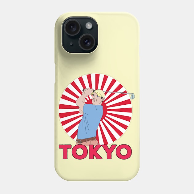 Tokyo Golf Phone Case by DiegoCarvalho