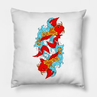 dragon fish Pillow