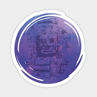 Bayon Face Purple Magnet