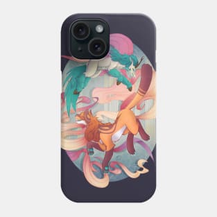 Kirin and Komainu Phone Case