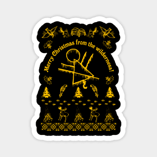 Yellowjackets Christmas X - Holiday Sweater Magnet