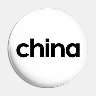 China Minimal Pin