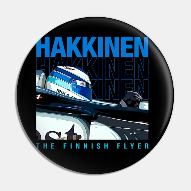 Mika Hakkinen 98 99 Champion Pin by stevenmsparks