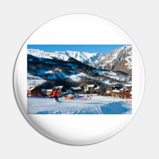 Saint Martin de Belleville 3 Valleys French Alps France Pin