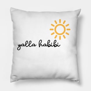 yalla habibi - sun Pillow