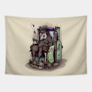 Trash King Tapestry