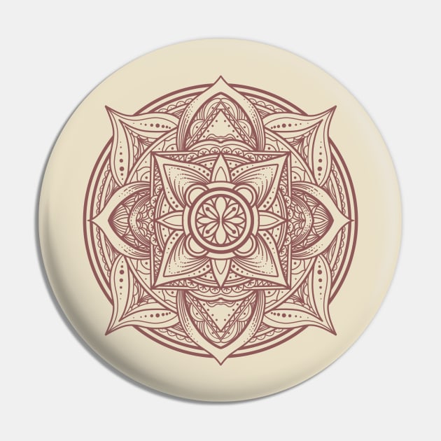 mandala rose Pin by donipacoceng