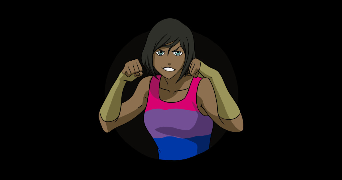 Proud Korra (bi) The Legend Of Korra TeePublic