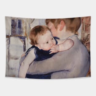 Mother and Child by Mary Cassatt Tapestry