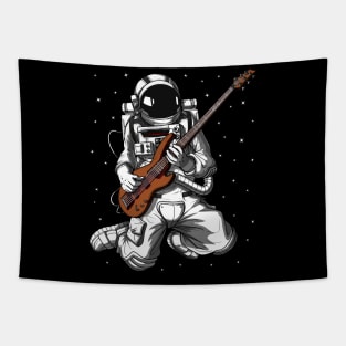 Astronaut Bass Guitarist Tapestry