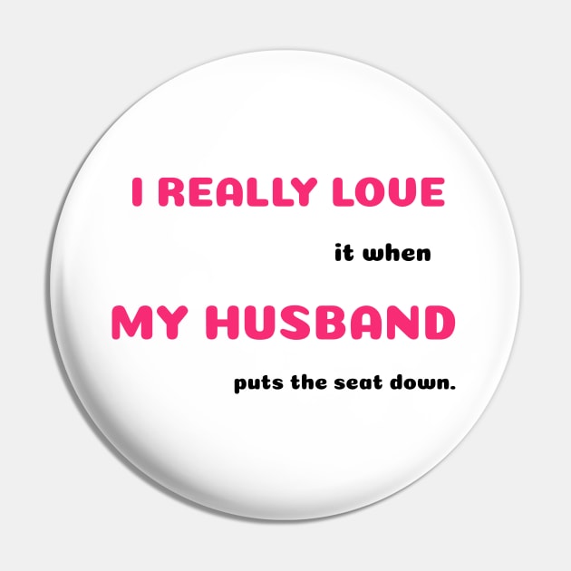 Funny Sayings Puts the Seat Down Graphic Humor Original Artwork Silly Gift Ideas Pin by Headslap Notions