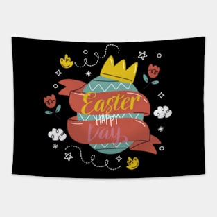 happy easter day funny gift T-Shirt Tapestry