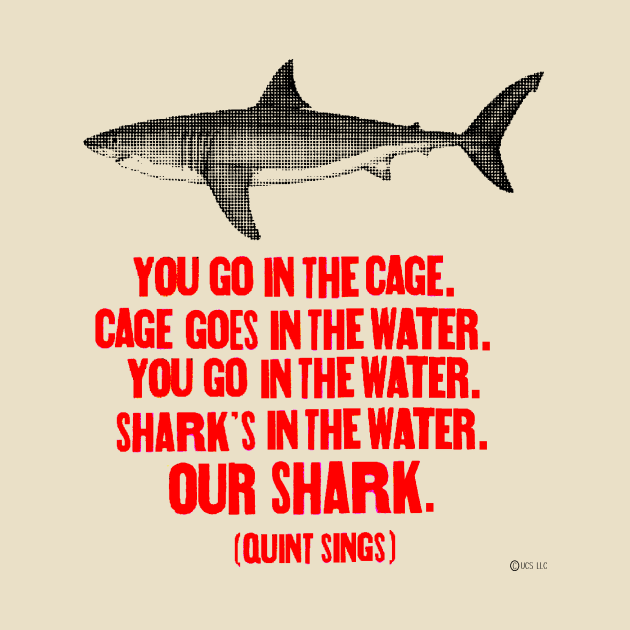 BEST JAWS SHIRT EVER by Stubbs Letterpress
