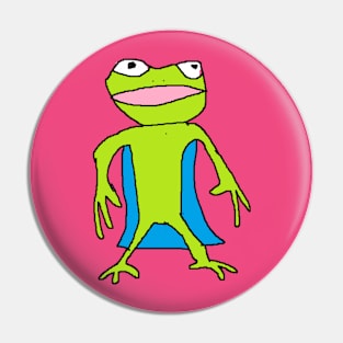 Super Frog Pin