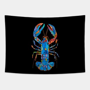 Blue lobster Tapestry