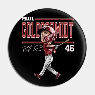 Paul Goldschmidt St. Louis Cartoon Pin