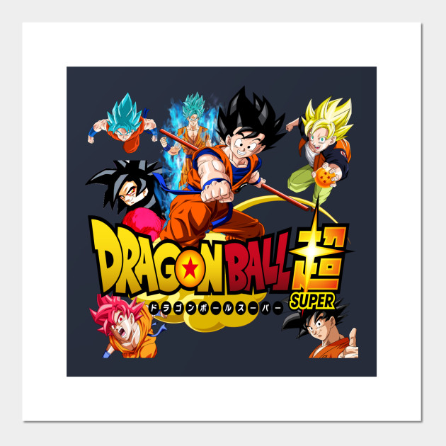 Dragon Ball Super Goku Dragon Ball Super Goku Vs Hit Vegta Posters And Art Prints Teepublic