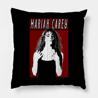 Vintage Retro Mariah Carey Pillow