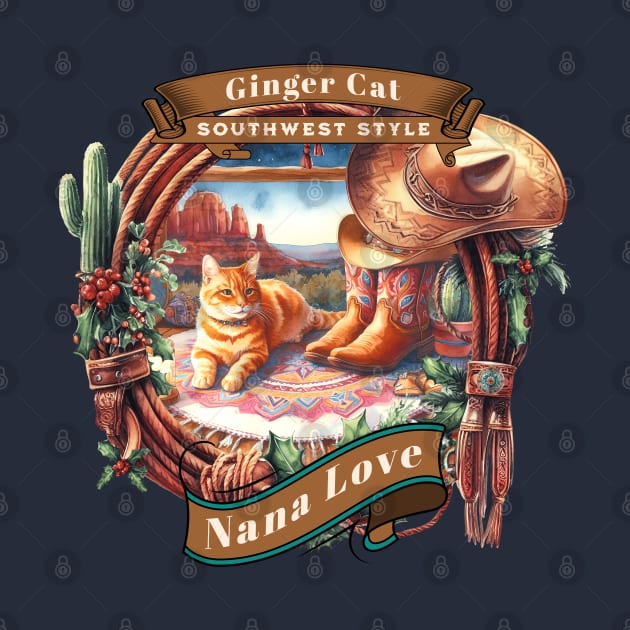 Sedona Cat Southwest Style Nana Love 46G by catsloveart