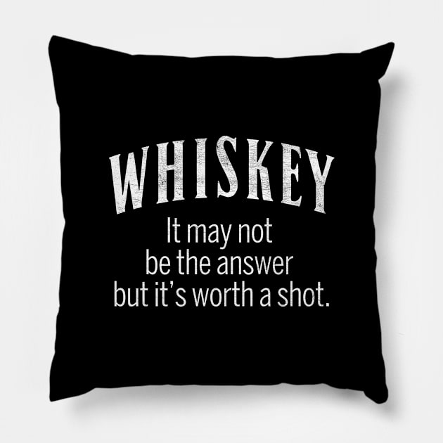 Whiskey Arched Pillow by KevShults