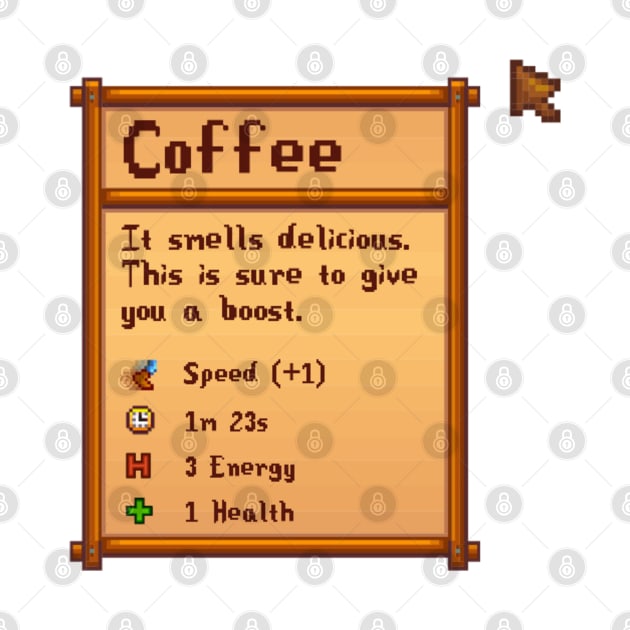 Stardew Valley Coffee by Sasarious