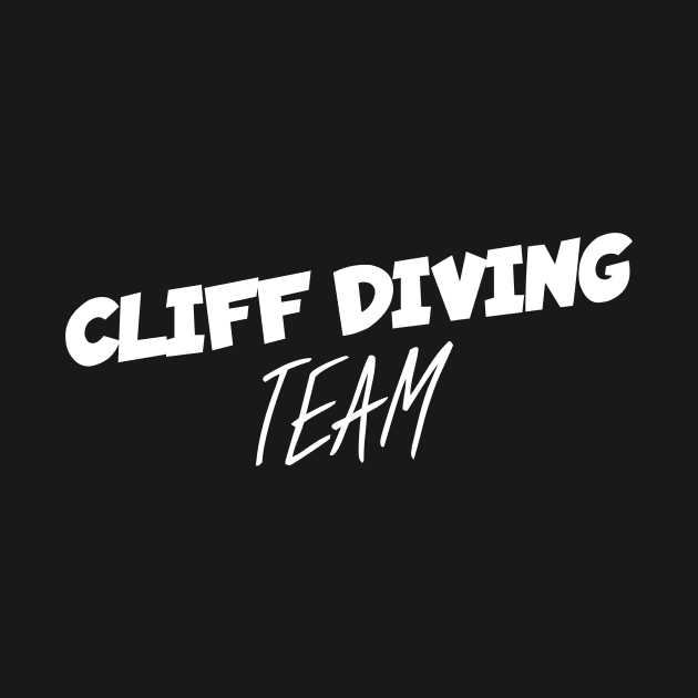 Cliff diving team by maxcode