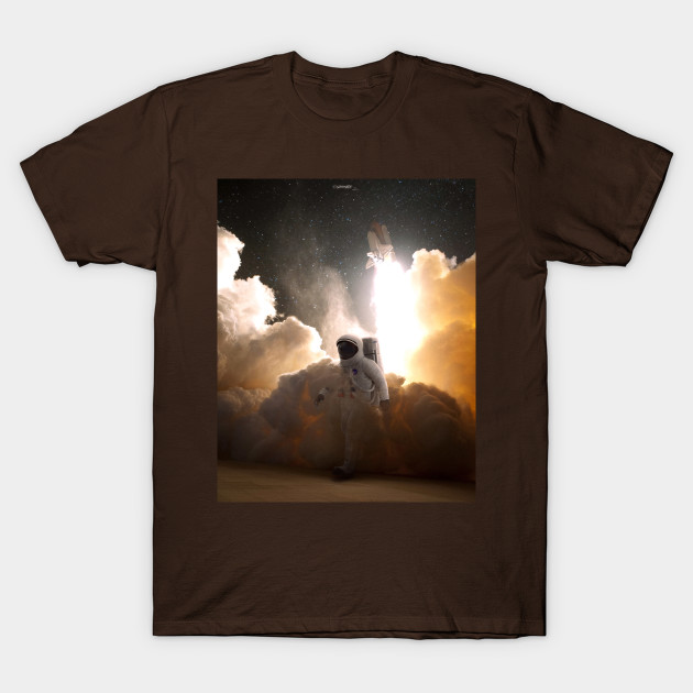 Rocket launch - Astronaut - T-Shirt